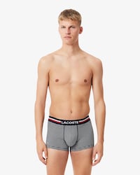 Men's 3-Pack Stretch Cotton Trunks