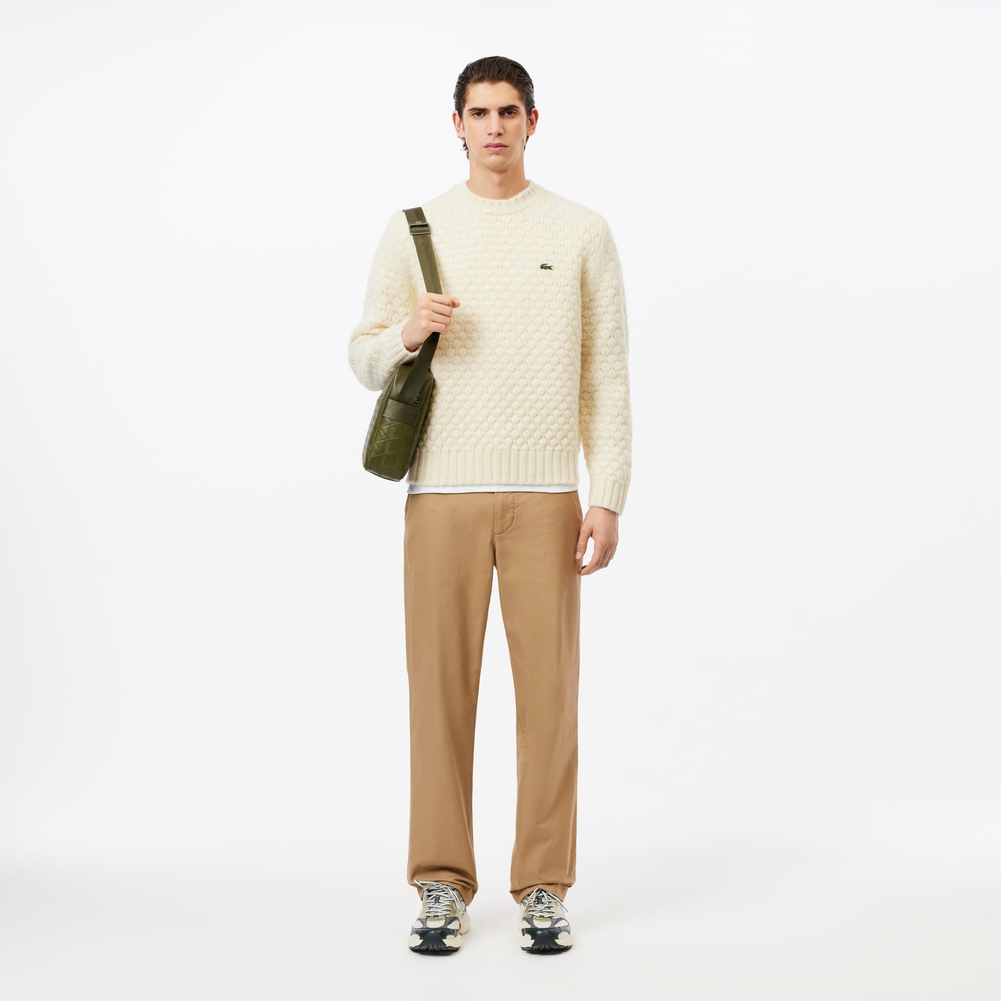 Men's Straight Fit Cotton Twill Pants - Pants & Sweatpants