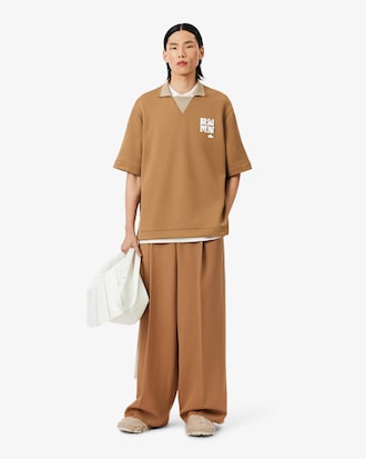 Runway Wide Fit Tailored Wool Pants