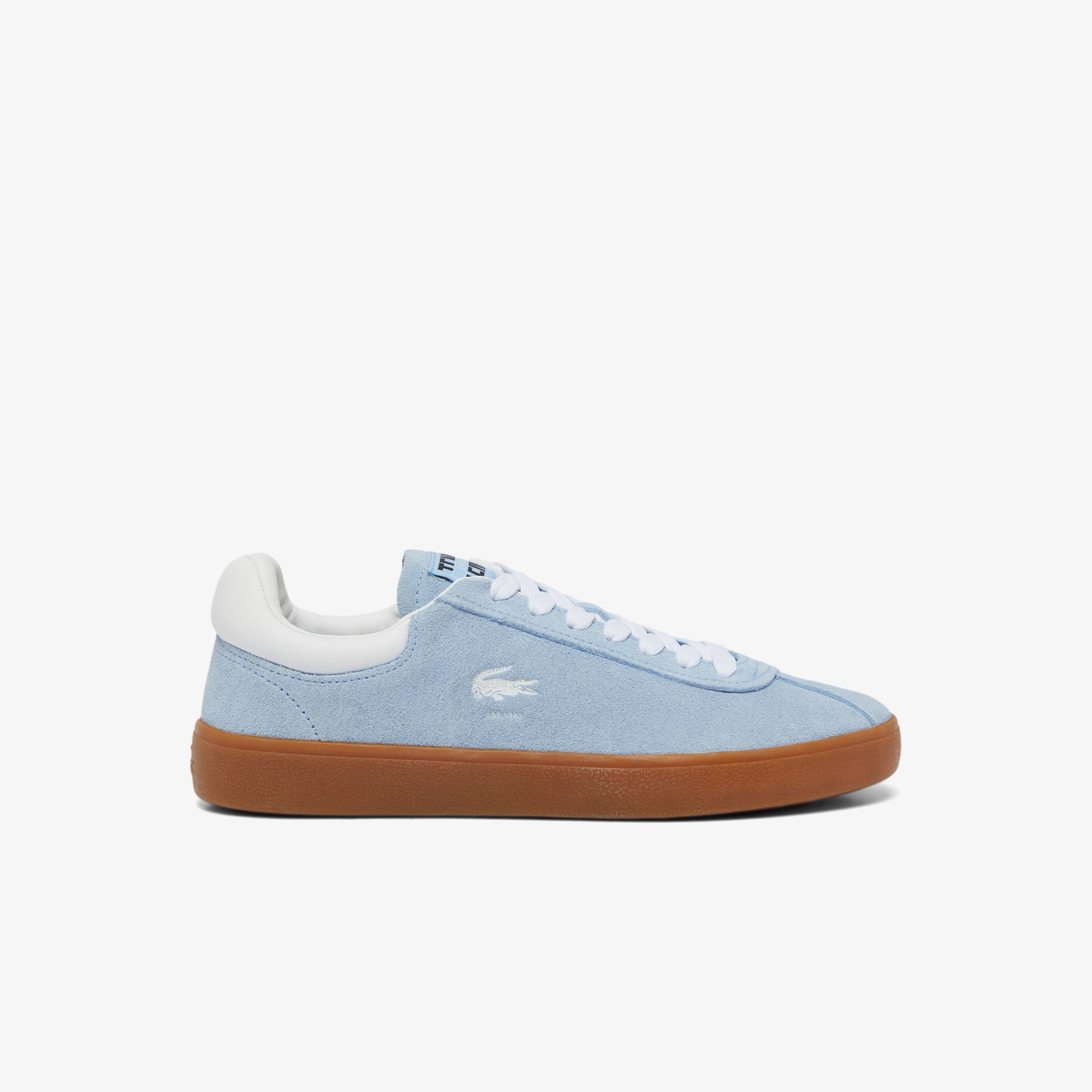 Lacoste Sneakers Deportivas Baseshot De Ante Para Mujer Azul