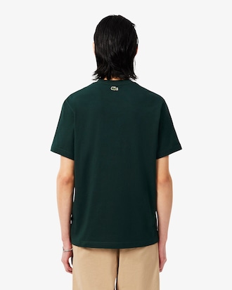 Tennis Badge Accent Cotton Jersey T-shirt