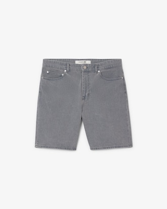 Men's Washed Effect Denim Shorts
