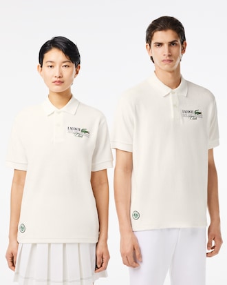 Unisex Relaxed Fit Roland-Garros Edition Terry Polo