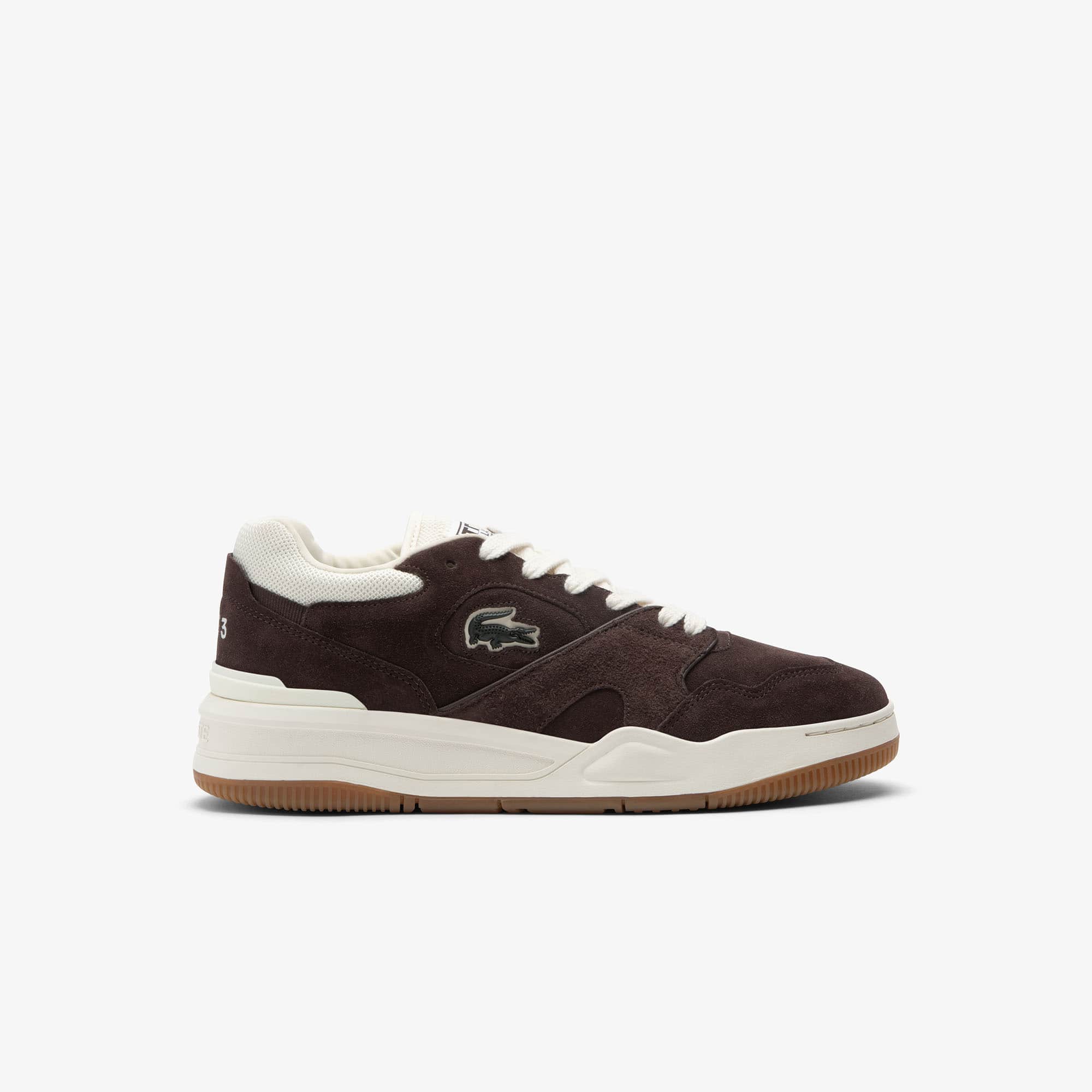 Lacoste Men's Lineshot Suede Sneakers - 13 In Brown