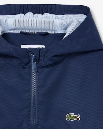 Unisex Hooded Diamond Taffeta Windbreaker