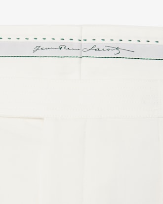 Men's Runway Pleated Wool Shorts