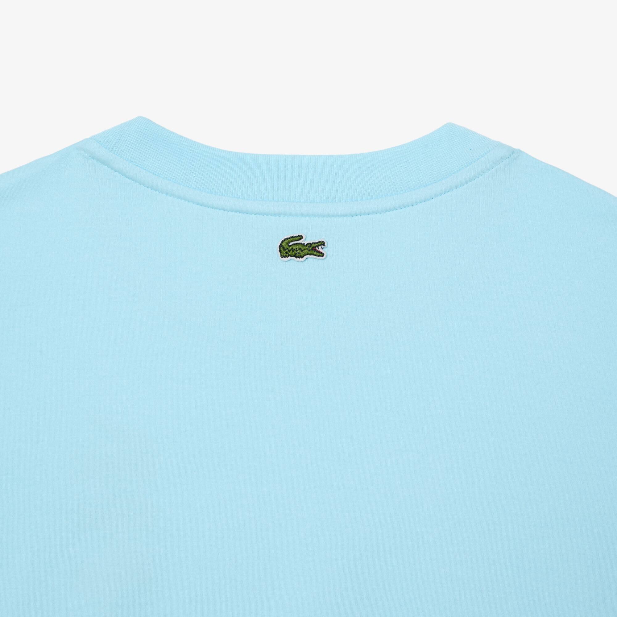 Women's Oversized Iconic Croc Print Cotton T-Shirt - T