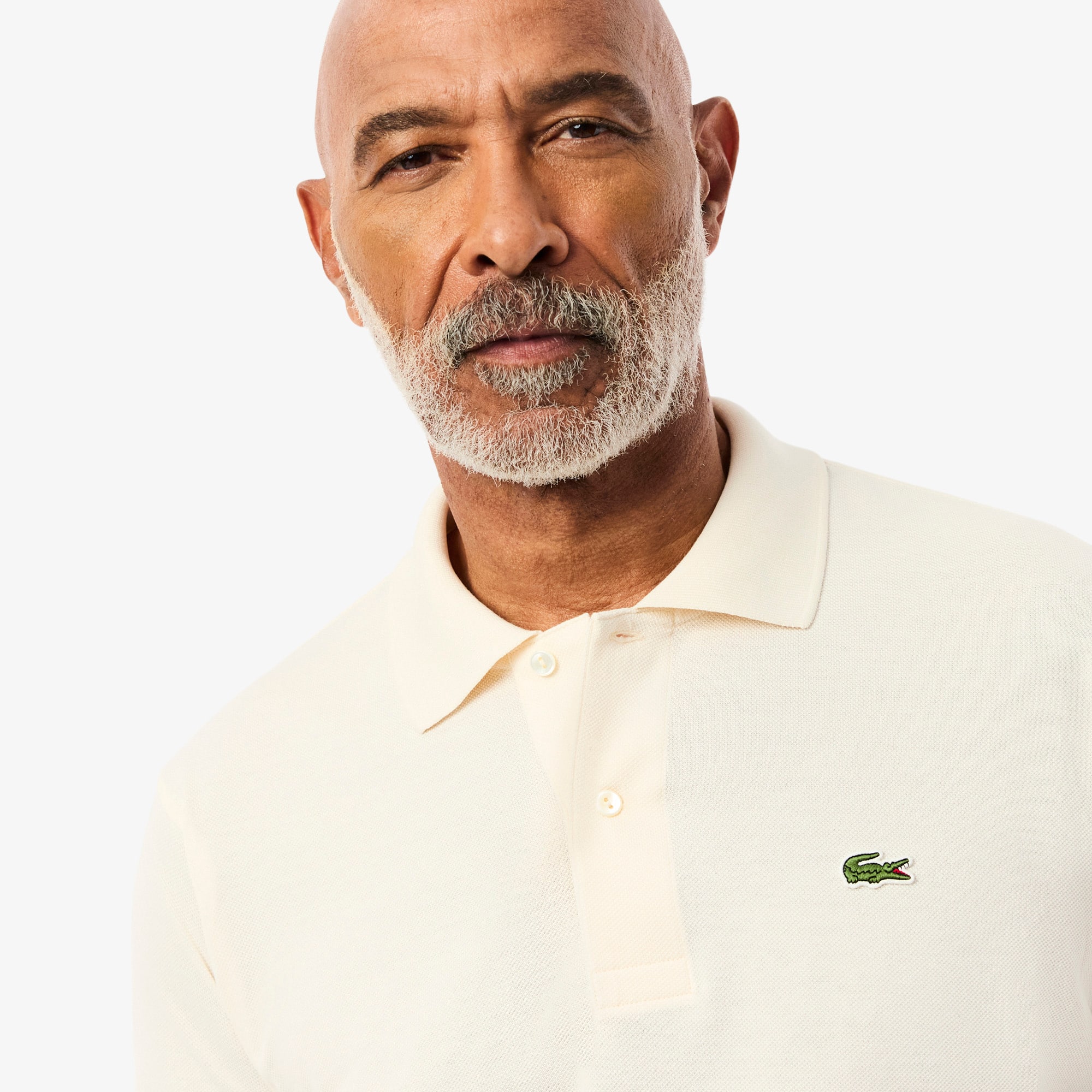 Tシャツ・カットソー LACOSTE Men Polo Shirts L13121 White Lacoste Men's Short Sleeve Classic Cotton Pique Polo Shirt