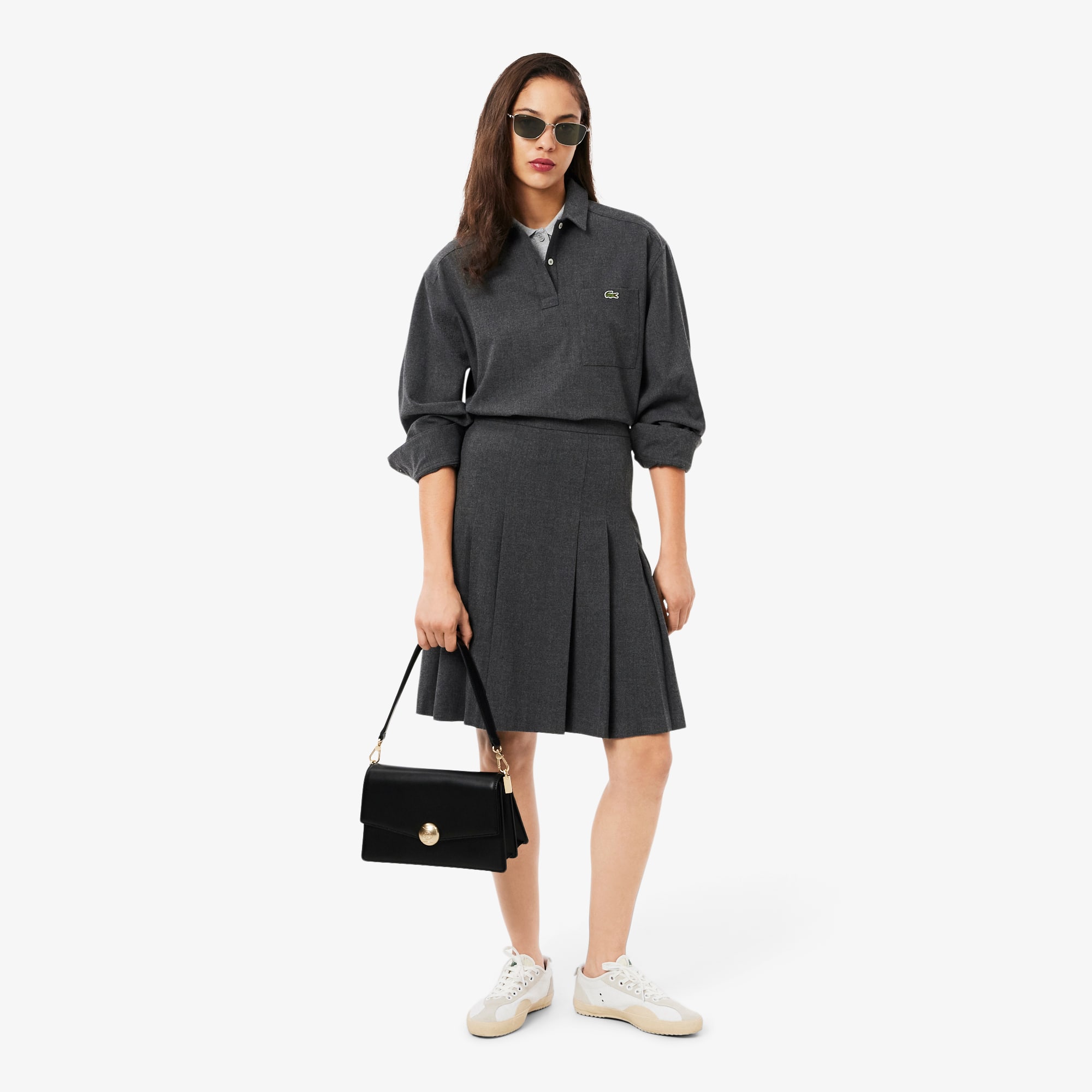 Large Tennis Bliss Shoulder Bag - Bags - New In 2026 | Lacoste