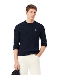 Men's Cable Knit Cotton Sweater