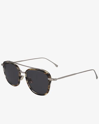Modified Rectangle Metal Novak Djokovic Capsule Sunglasses