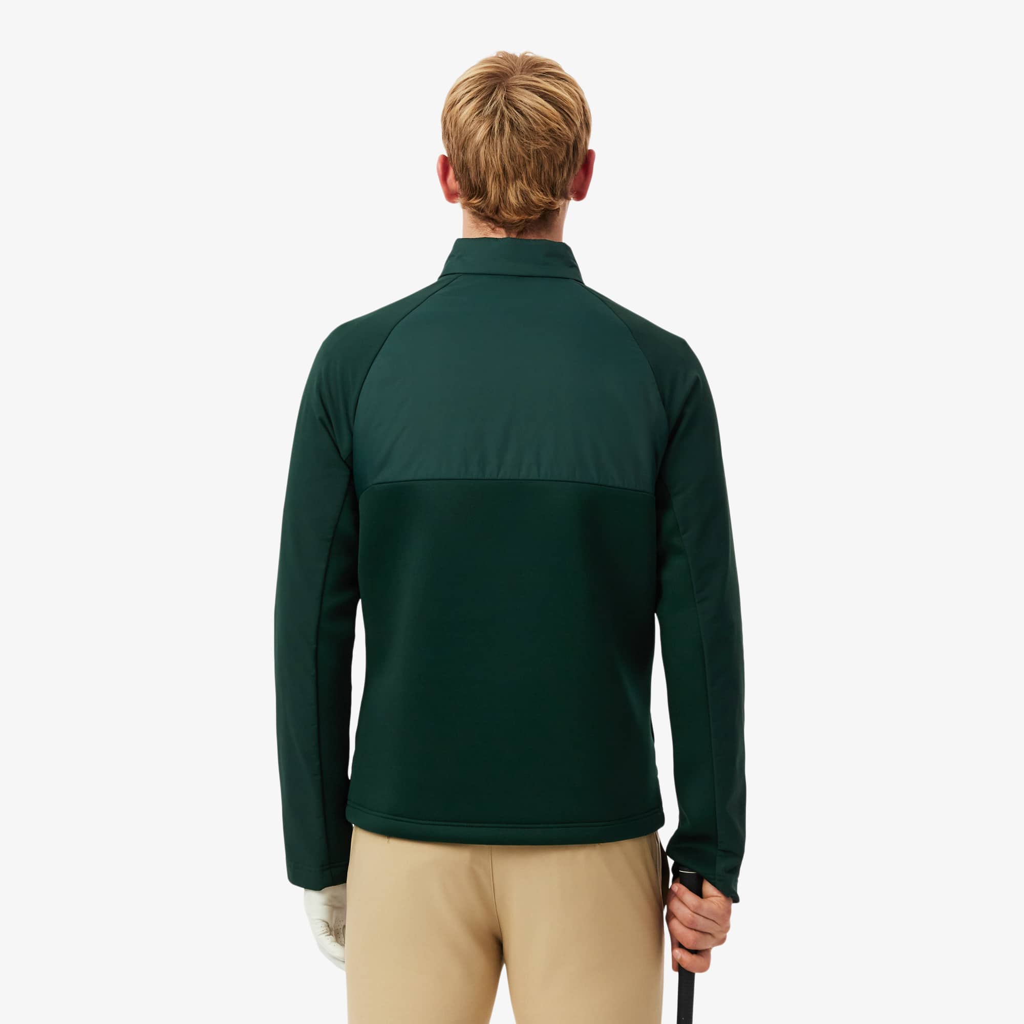 Men's High-Neck Quilted Golf Jacket - Jackets & Coats - New In