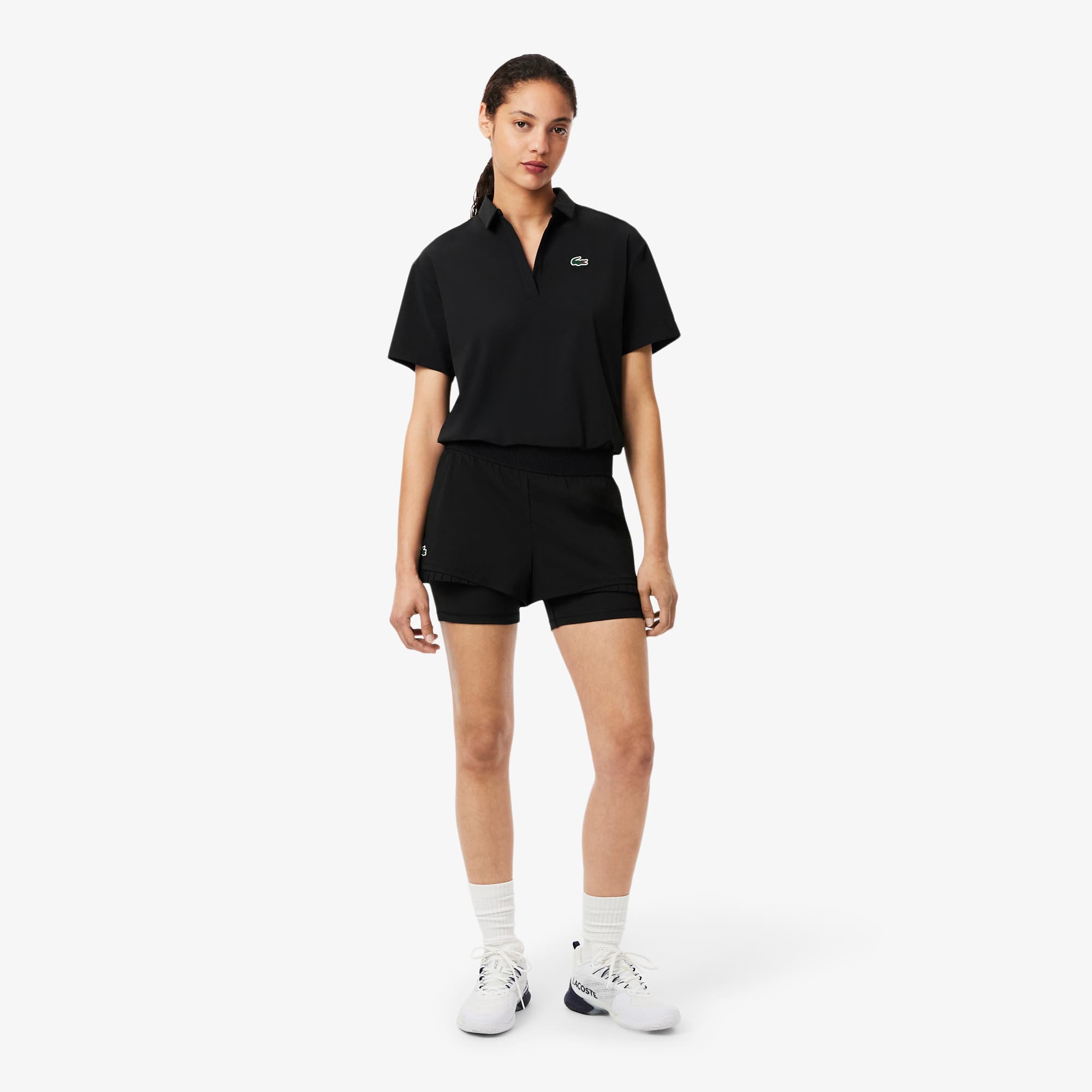 Lacoste Women's Ultra Dry Lined Tennis Shorts