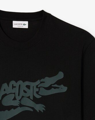 Playera de Algod&oacute;n Estampada de Corte Cl&aacute;sico