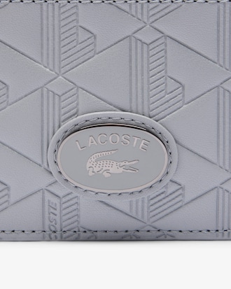 Monogram Leather Zip Card Holder