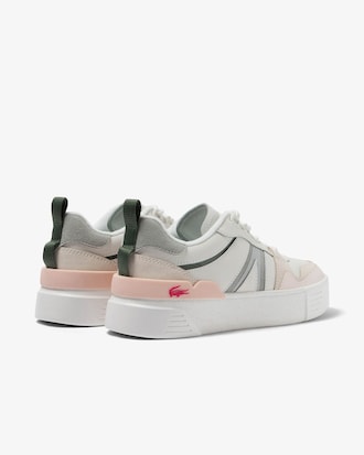 Women&rsquo;s L002 Leather and Mesh Sneakers