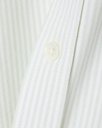 Camisa Oxford de Corte Regular de Rayas