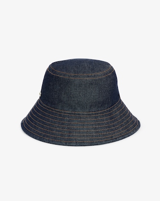 Cotton Denim Bucket Hat