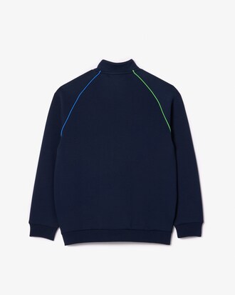 Kids' Paris Contrast Detail Zip-Up Sweatshirt