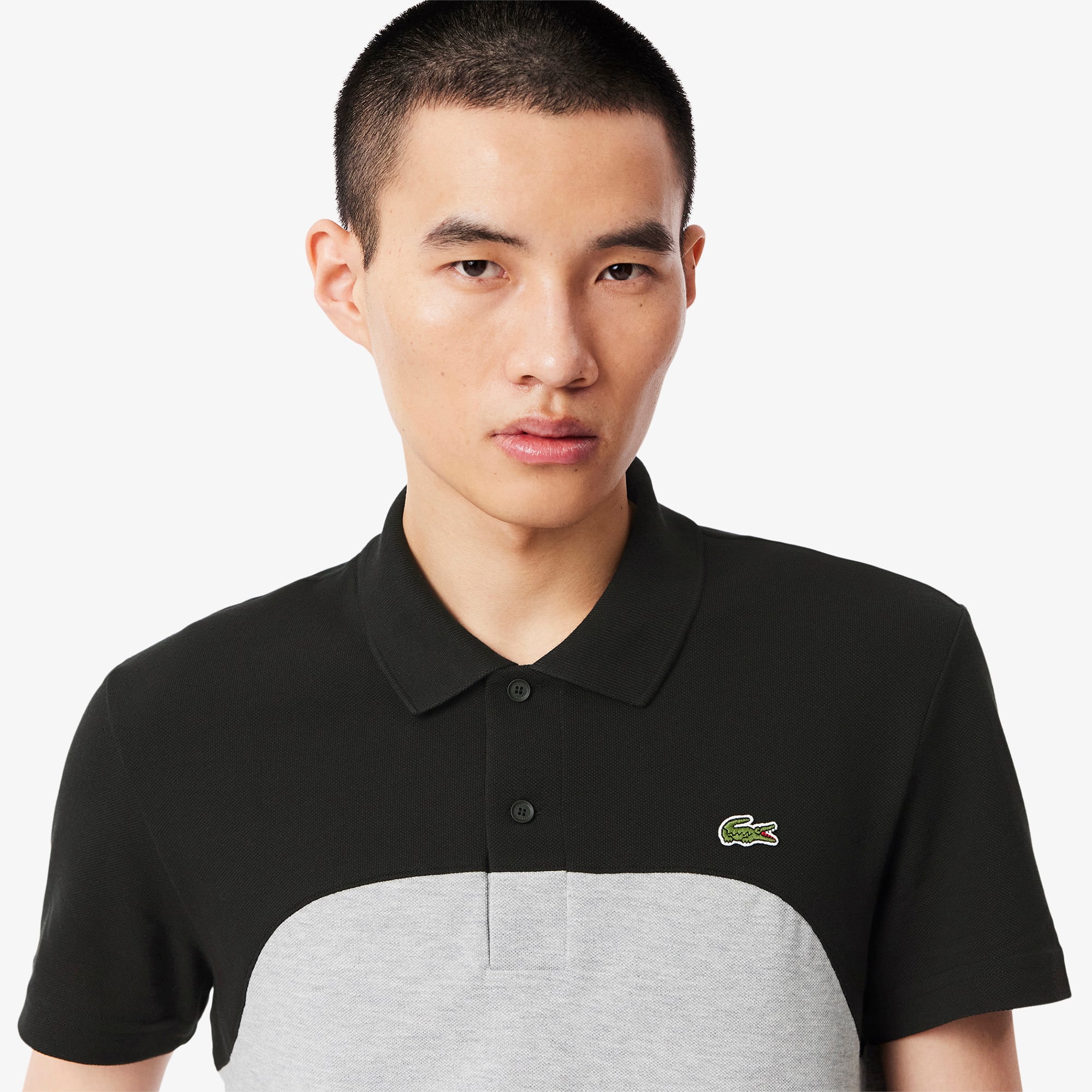 Men's Regular Fit L.12.12 Colorblock Polo - Polo Shirts