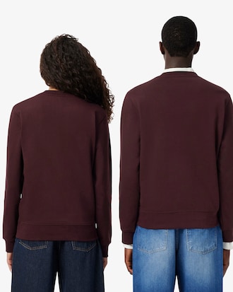 Sweatshirt molleton marquage emboss&eacute;