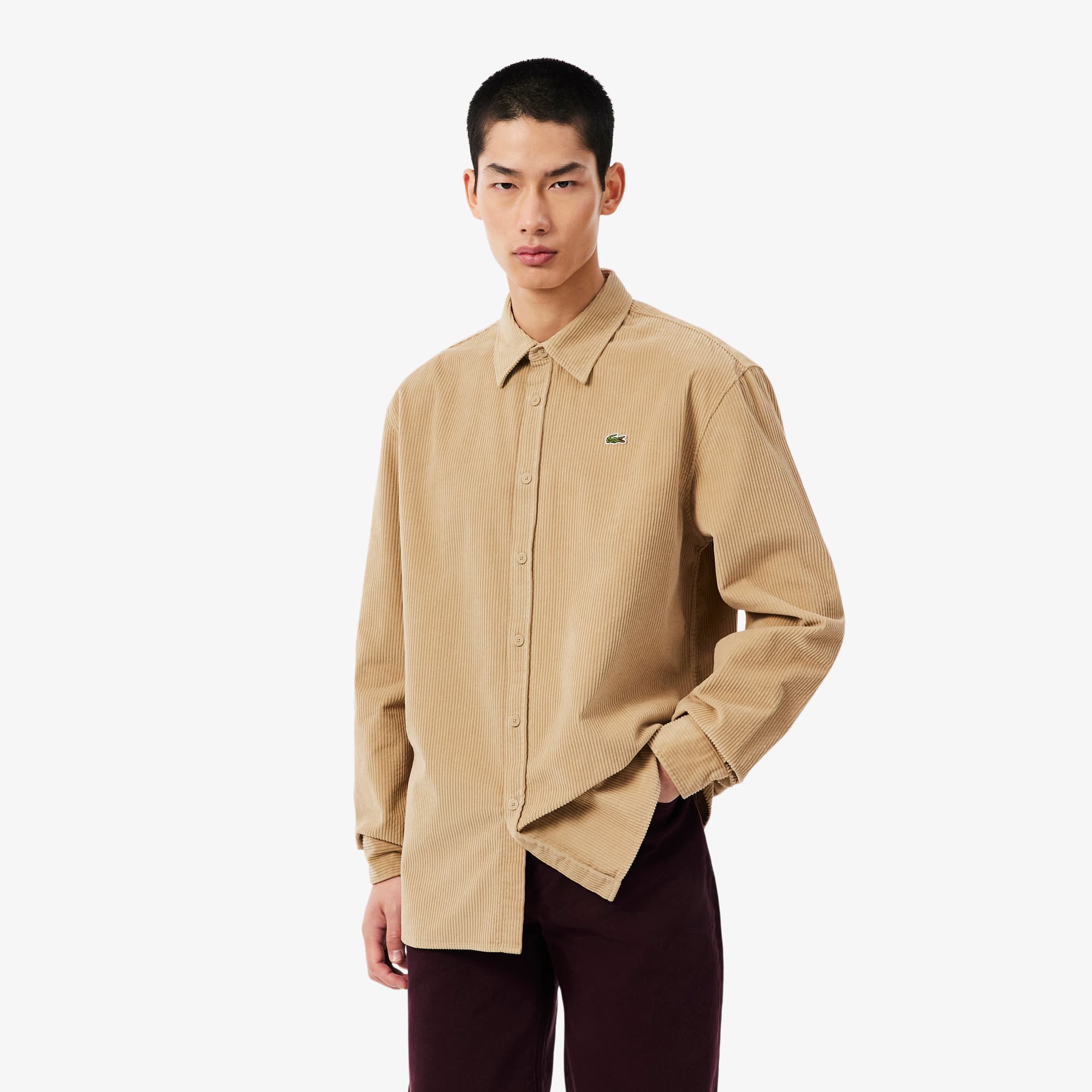 Regular Fit Corduroy Shirt