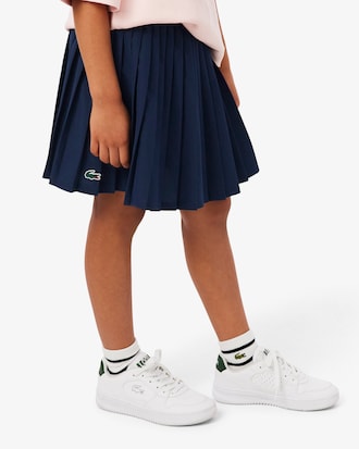 Girls' Pleated Lined Skirt