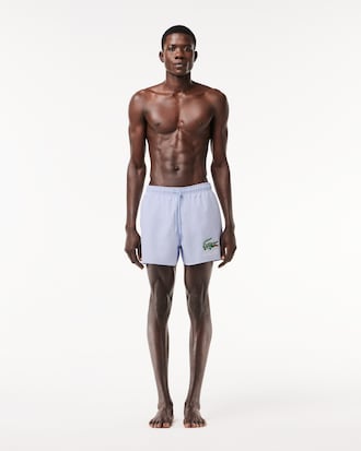 Men's Croc Print Swim Trunks