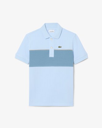 Contrast Band Petit Piqu&eacute; Polo Shirt