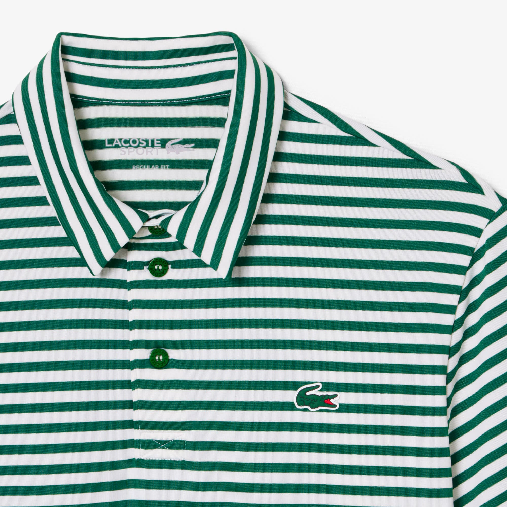 Regular Fit Ultra Dry Striped Golf Polo - Polo Shirts - New In