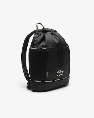 Unisex Branded Stripe Backpack