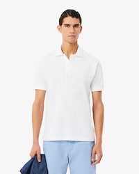 Classic Fit Embroidery Detail Petit Piqu&eacute; Polo
