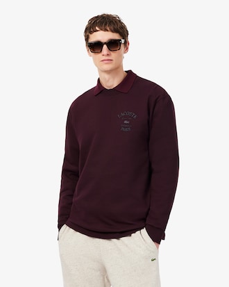 Relaxed Fit Long Sleeved Embroidered T-shirt