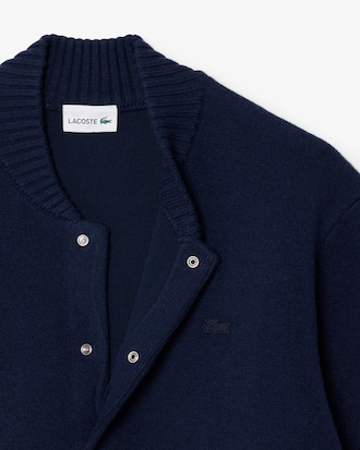Men's Merino Wool Jersey Bomber Jacket
