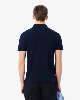 Men's Regular Fit Paris Stretch Piqu&eacute; Polo