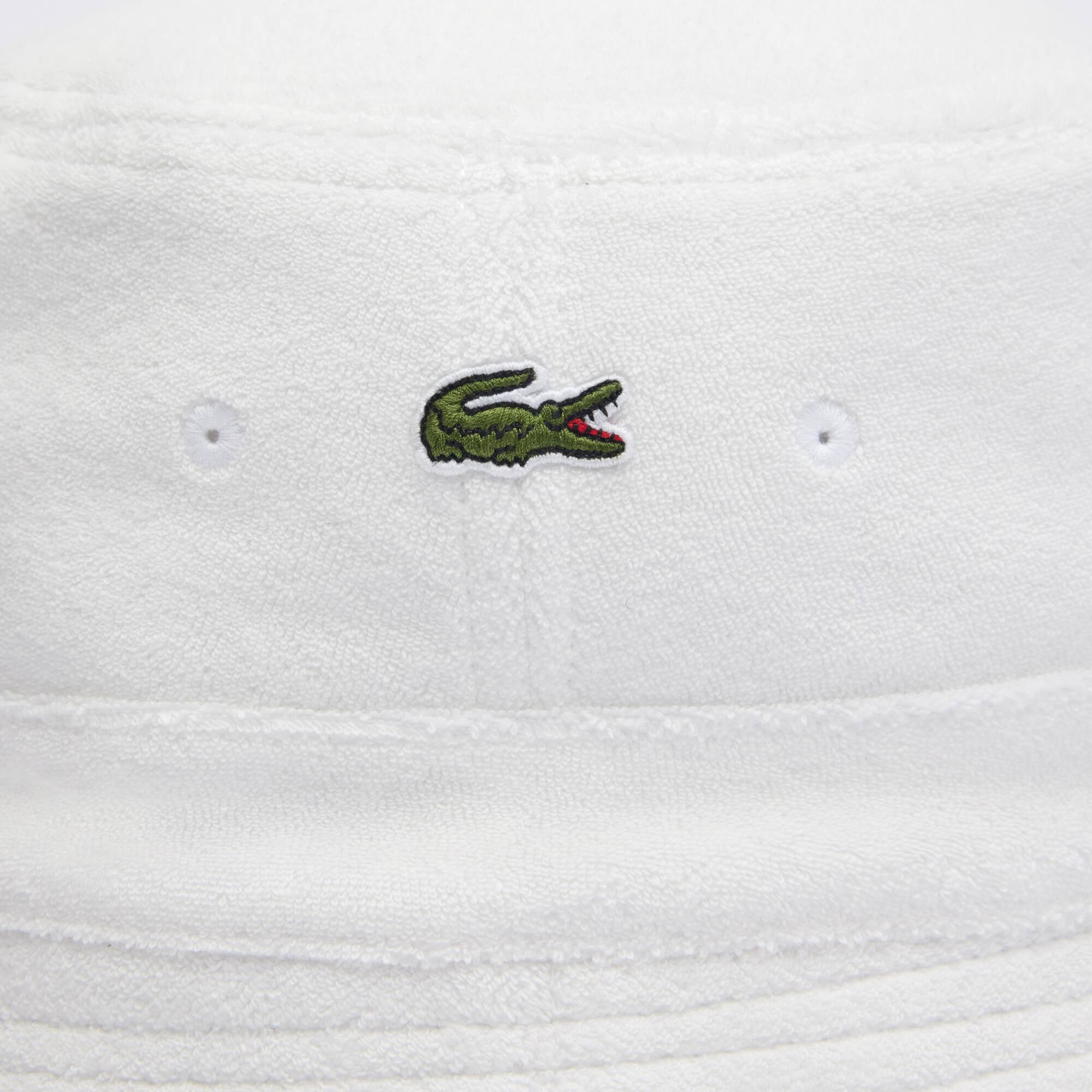 Unisex Logo Stripe Terry Bucket Hat - Caps & Hats - New In 2026