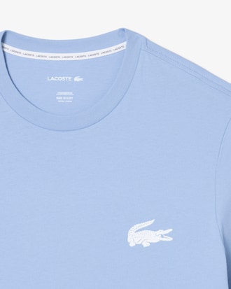 Men's Crocodile Print Cotton Undershirt