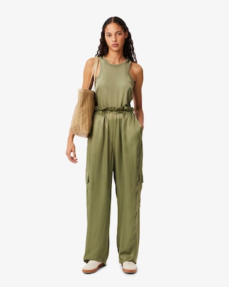 Women's Oversized Cargo Pocket Pants
