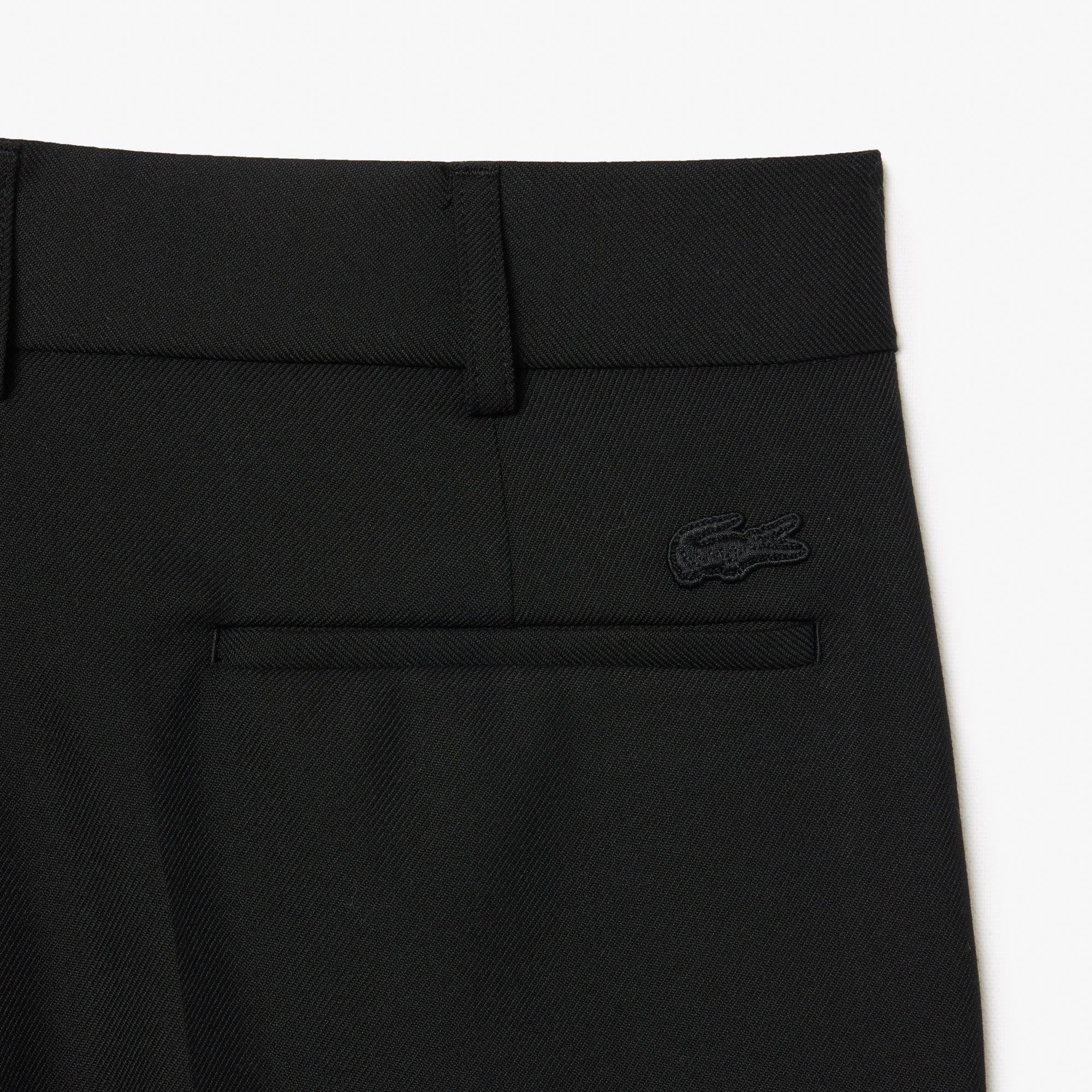 LACOSTE 幾何学模様 ブラックパンツ US L Men's Straight Leg Suit Pants - Pants & Sweatpants - New In 2025