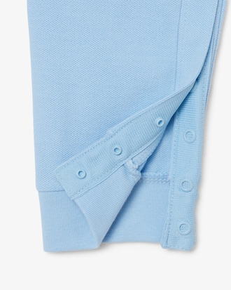 Infants&rsquo; Long Sleeve Piqu&eacute; Onesie