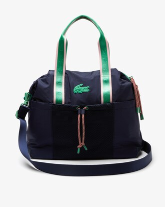 Bolsa de deporte grande con asas de cocodrilo unisex