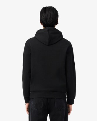 Logo Stripe Zipped Hoodie