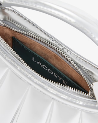 Mini bolsa espejo de cuero Lenglen