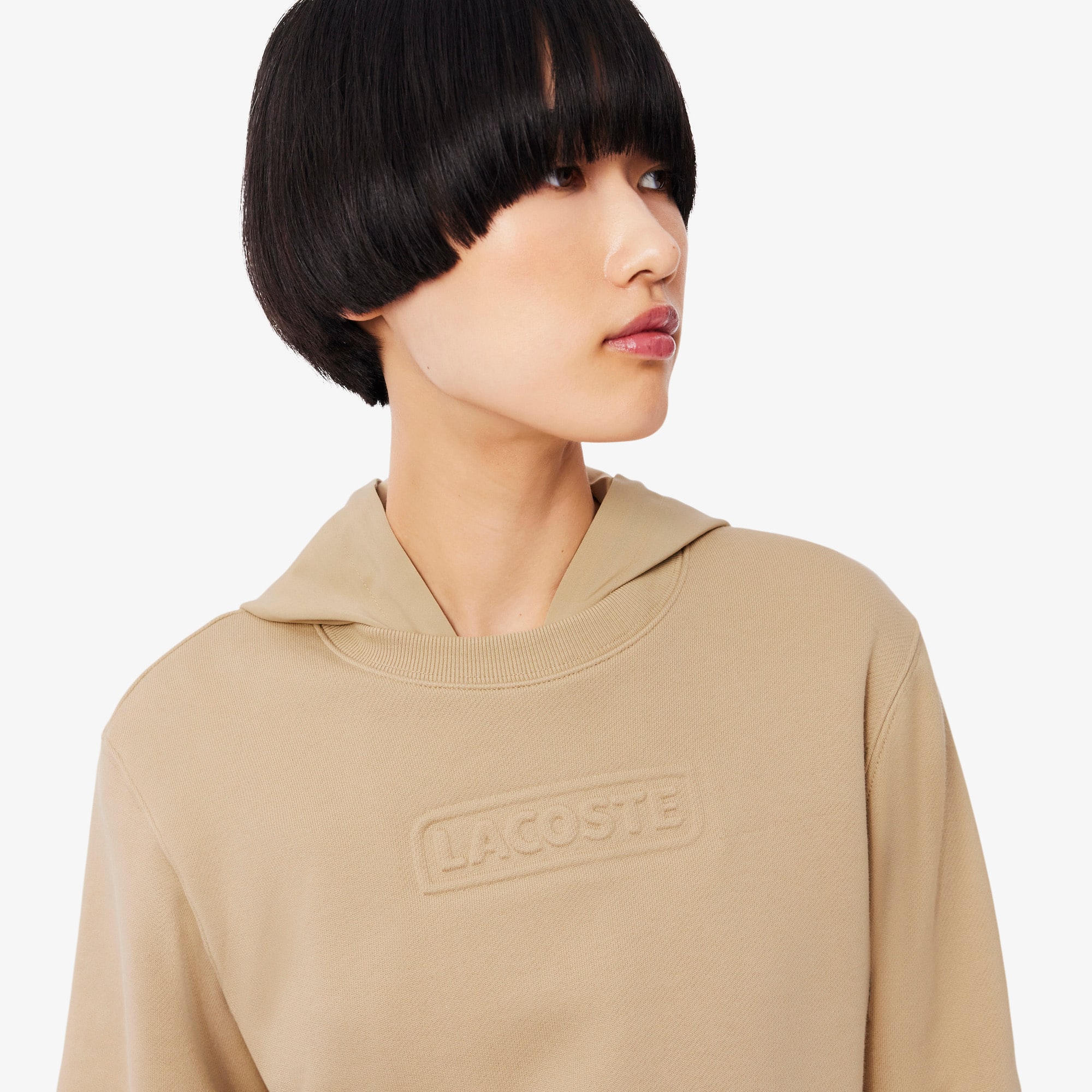 Women's Embossed Logo Cotton Sweatshirt