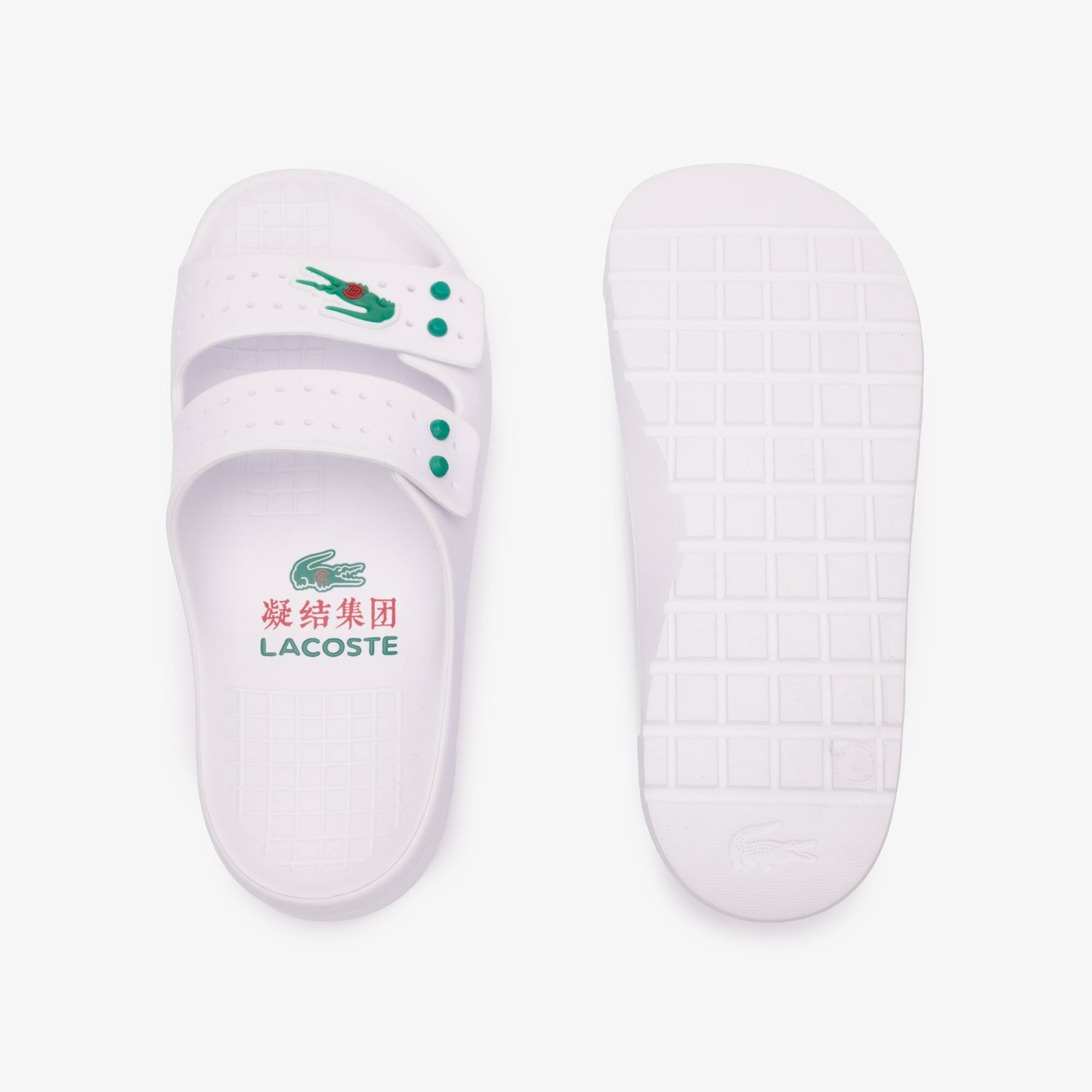 Lacoste x CLOT Men's Serve Strap Slides - Slides - New In