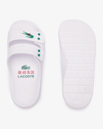 Lacoste x CLOT Men's Serve Strap Slides