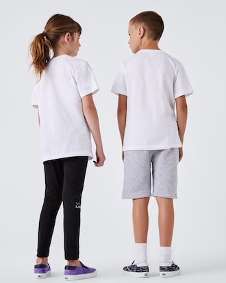 Kids' Crew Neck Cotton Jersey T-Shirt 