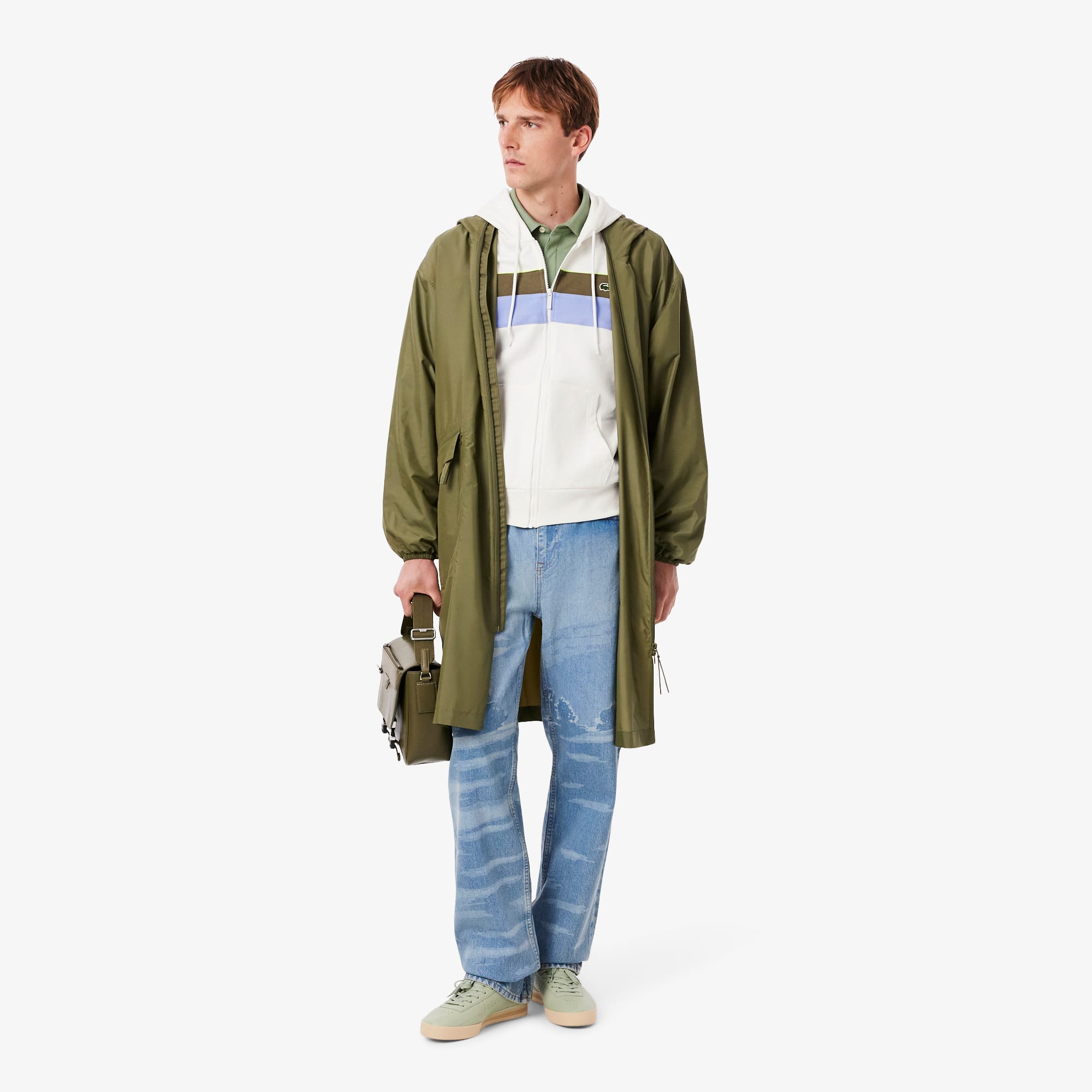 トップス NN Men's Zip-Up Colorblock Hoodie - Sweaters & Sweatshirts - New In