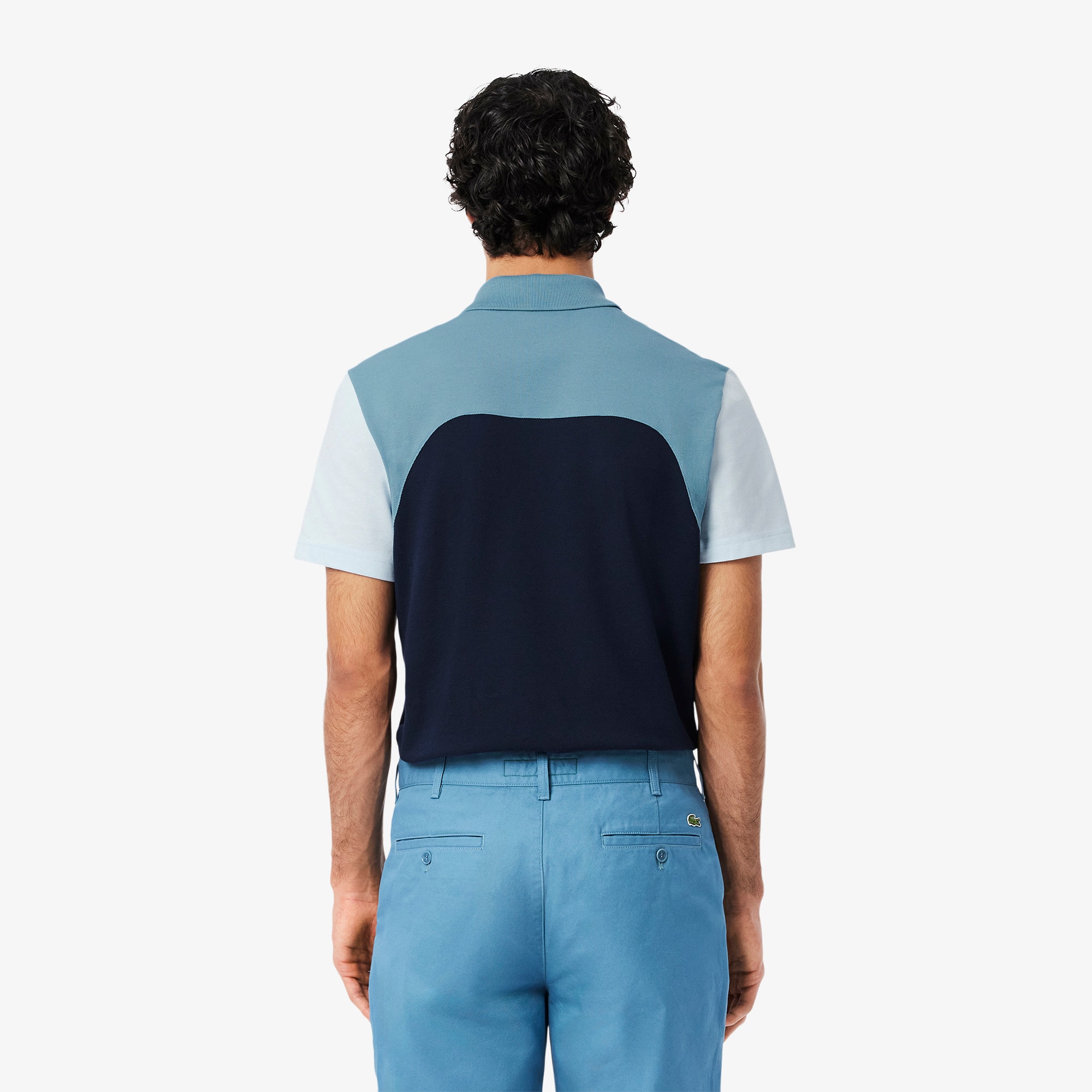 Men's Regular Fit L.12.12 Colorblock Polo - Polo Shirts