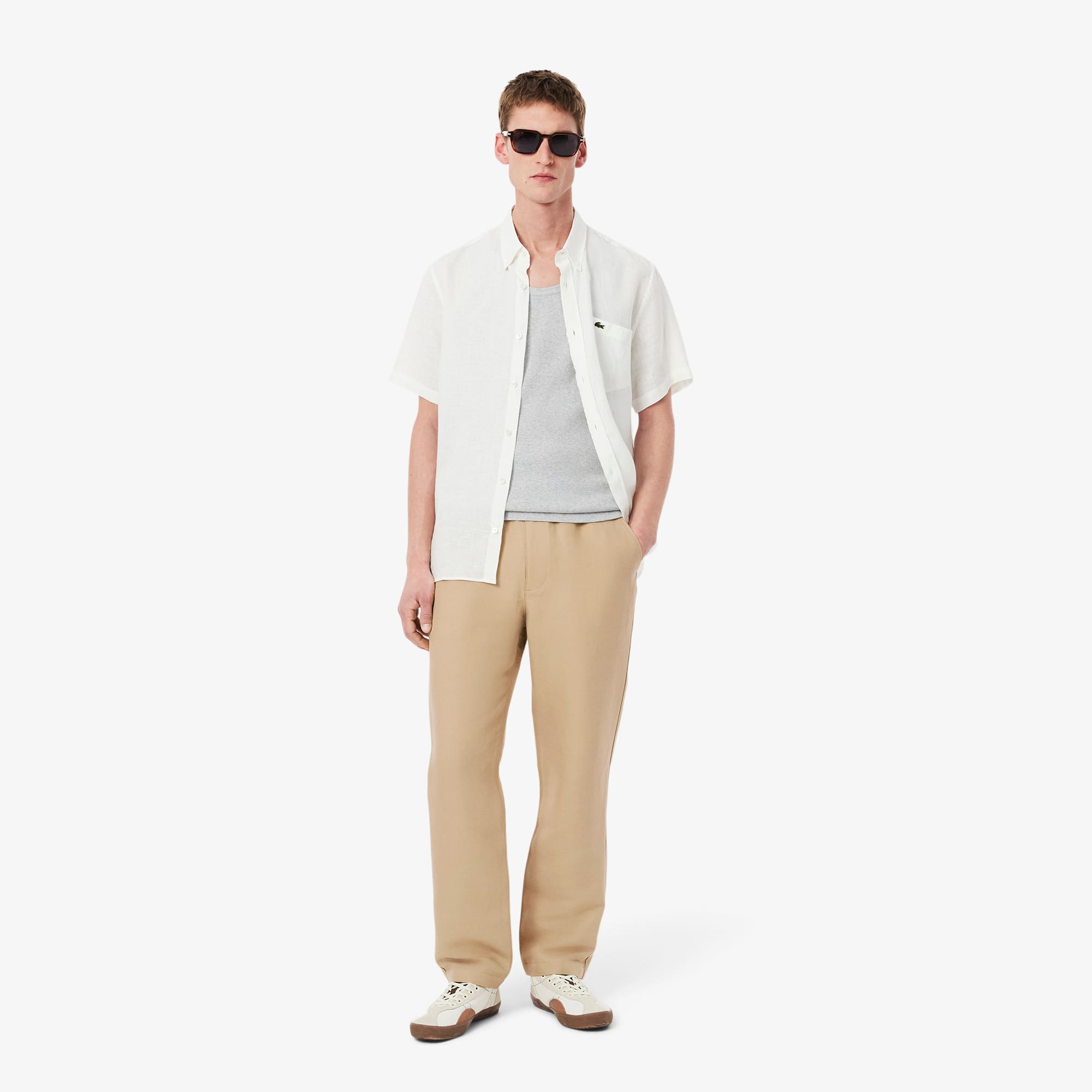パンツ LINEN DOUBLE FACE 5P PANTS A20SP02WL LINEN DOUBLEFACE 5P PANTS/ネイビー/A20SP02WL